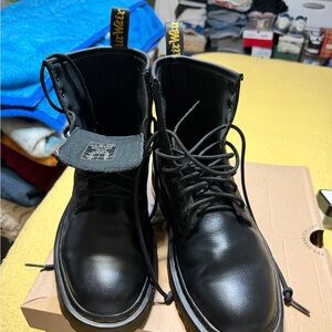 Dr. Martens Classic Black Leather Boots